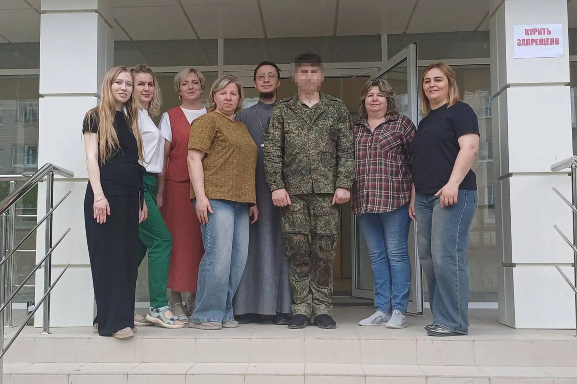 Молебен в военном комиссариате Центрального и Коминтерновского районов г. Воронежа 